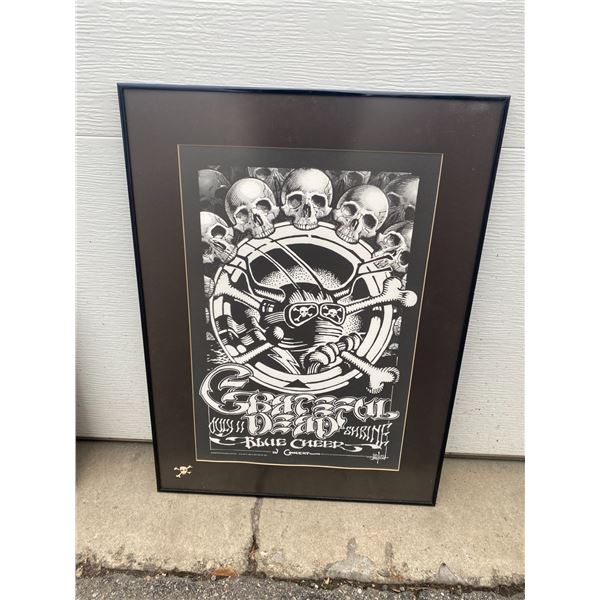 Blue Beer wall hanging 20.5 x 28”