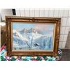 Image 1 : Oil on canvas with ornate frame 46”x 33.5