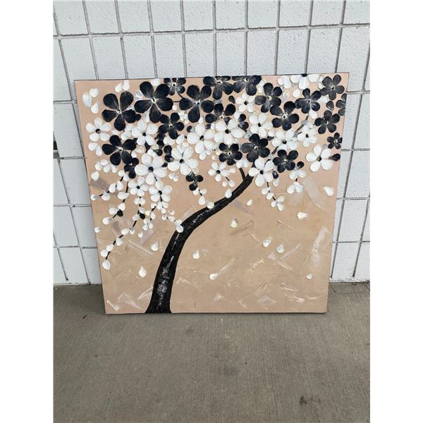 Canvas wall hanging 36”x36”