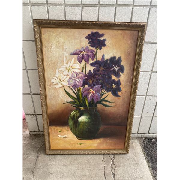 Floral art 27” x 39”