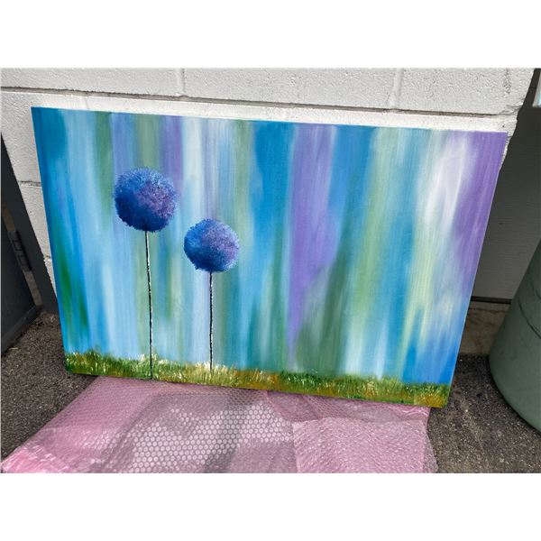 Canvas wall hanging 36” x 24”