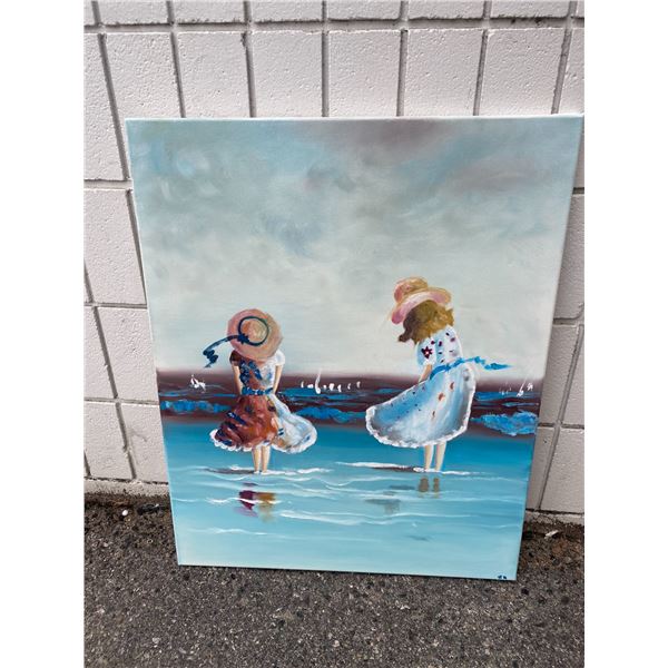 Canvas wall hanging 24” x 30”