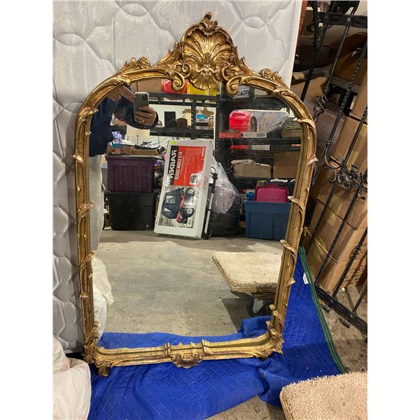 Ornate mirror 41”x 26”