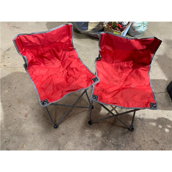 Two camp chairs