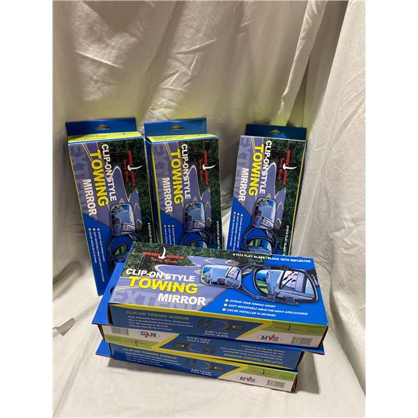 Clip on towing mirrors new