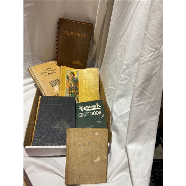 Vintage cookbooks