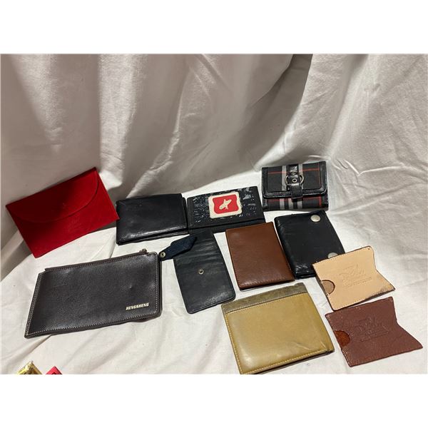 Assorted wallets