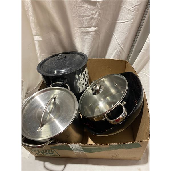 Stock pots ect
