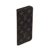 Image 2 : Louis Vuitton Black Monogram Canvas Leather Iphone 7 Case Wallet