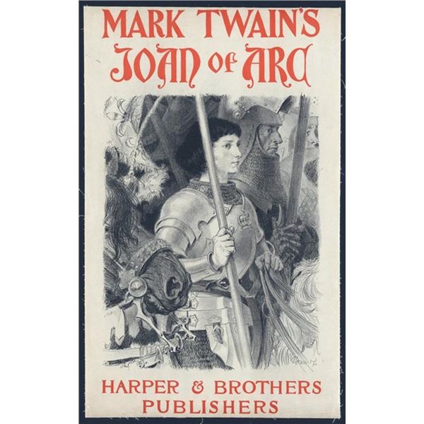 Harpers & Brothers Publishers - Mark Twain's Joan of Arc