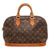 Image 1 : Louis Vuitton Brown Monogram Canvas Alma MM Satchel Bag