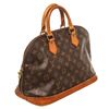 Image 2 : Louis Vuitton Brown Monogram Canvas Alma MM Satchel Bag