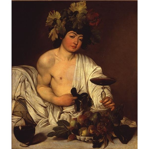 Michelangelo Merisi da Caravaggio  - The Adolescent Bacchus