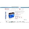 Image 1 : Portable Compact Twin Tub Mini Washer Spinner for Apartments Dorms and RVs
