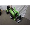 Image 2 : NEW 12V ELECTRIC KIDS RIDE ON TRACTOR WITH FUNCTIONAL BUCKET, GREEN, RETAIL $399. PHOTO IS OF ACTUAL