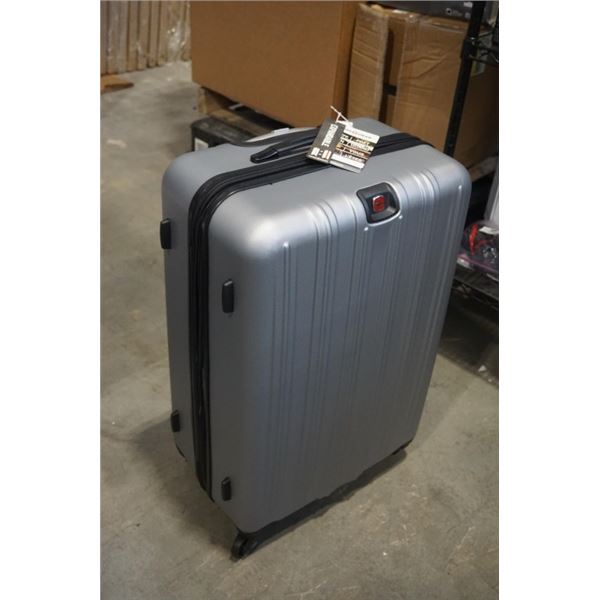 SWISS GEAR SILVER HARD CASE LUGGAGE