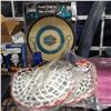 Image 1 : TWO TEAM CANADA CLAMP ON PRACTICE TARGET NETS AND BLACK ICE 4 PIECE PRACTICE TARGET SET