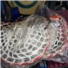 Image 2 : TWO TEAM CANADA CLAMP ON PRACTICE TARGET NETS AND BLACK ICE 4 PIECE PRACTICE TARGET SET