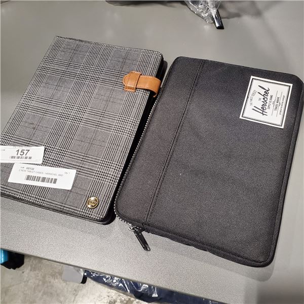 2 NEW TABLET CASES - HERSCHEL AND PKG