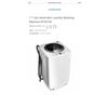 Image 1 : Portable 7.7 lbs Automatic Laundry Washing Machine with Drain Pump for Home Apartment