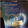 Image 3 : COLORSHAPE AURALED LED FLEX LIGHT 16 FOOT, tested working