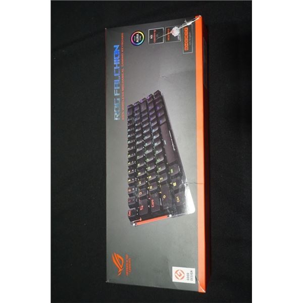 ROG FALCHIN 65% WIRELESS MECHANICAL GAMING KEYBOARD, TESTED WORKING