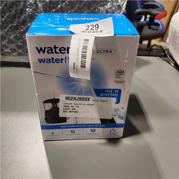 WATERPIK ULTRA WATER FLOSSER, WORKING