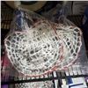 Image 2 : TWO TEAM CANADA CLAMP ON PRACTICE TARGET NETS AND BLACK ICE 4 PIECE PRACTICE TARGET SET