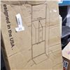 Image 3 : WINMOOR 60 INCH GLASS SHELF 2 DOOR TV CONSOLE - BIRCH