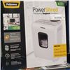 Image 2 : FELLOWES POWER SHRED MICRO SHRED PAPER SHREDDER, TESTED WORKING