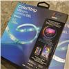 Image 3 : 3 AURA LED COLOR STRIP LIGHTS 6.5 FOOT EACH, TESTED WORKING
