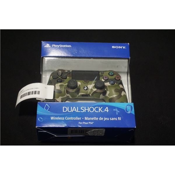 PS4 DUALSHOCK WIRELESS CAMO CONTROLLER, TESTED WORKING