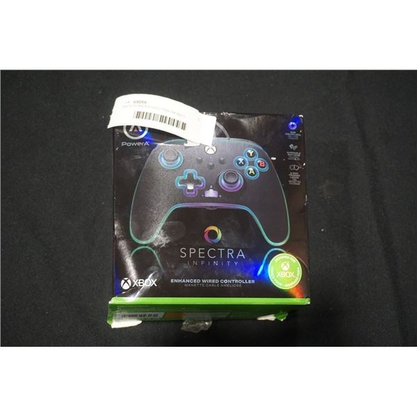 XBOX POWERA SPECTRA INFINITY ENHANCED WIRED CONTROLLER, TESTED WORKING