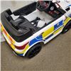 Image 6 : NEW KIDS RIDE ON ELECTRIC POLICE CAR, WITH LIGHTS, RETAIL $299 PRE BUILT