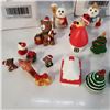 Image 2 : 2 NEW SETS OF ZEALOR MINIATURE CHRISTMAS DOLL HOUSE FIGURES