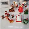 Image 2 : 2 NEW SETS OF ZEALOR MINIATURE CHRISTMAS DOLL HOUSE FIGURES