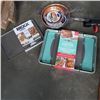 Image 1 : NEW NORDIC WARE OVEN CRISP BAKING TRAY WITH 2 GOTHAM STEEL PANS AND ROCK STOVE TOP GRILL