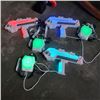 Image 2 : 3 NEW LASER X LASER TAG GUNS/TARGETS