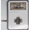 Image 1 : 1782 MEXICO 1/2 REAL SILVER COIN - EL CAZADOR SHIPWRECK SALVAGE - NGC CERTIFIED