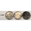 Image 1 : LOT OF 3 - CANADA - 1959, 63 AND 66 SILVER DOLLARS