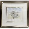 Image 1 : SALVADOR DALI? COSMIC HOURSEMAN SIGNED LITHOGRAPH- 35IN X 37IN - SEE NOTES