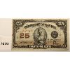 Image 1 : 1923 CANADIAN 25 CENT BILL
