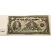 Image 1 : 1935 CANADIAN $1 BILL W/ BLACK SEAL