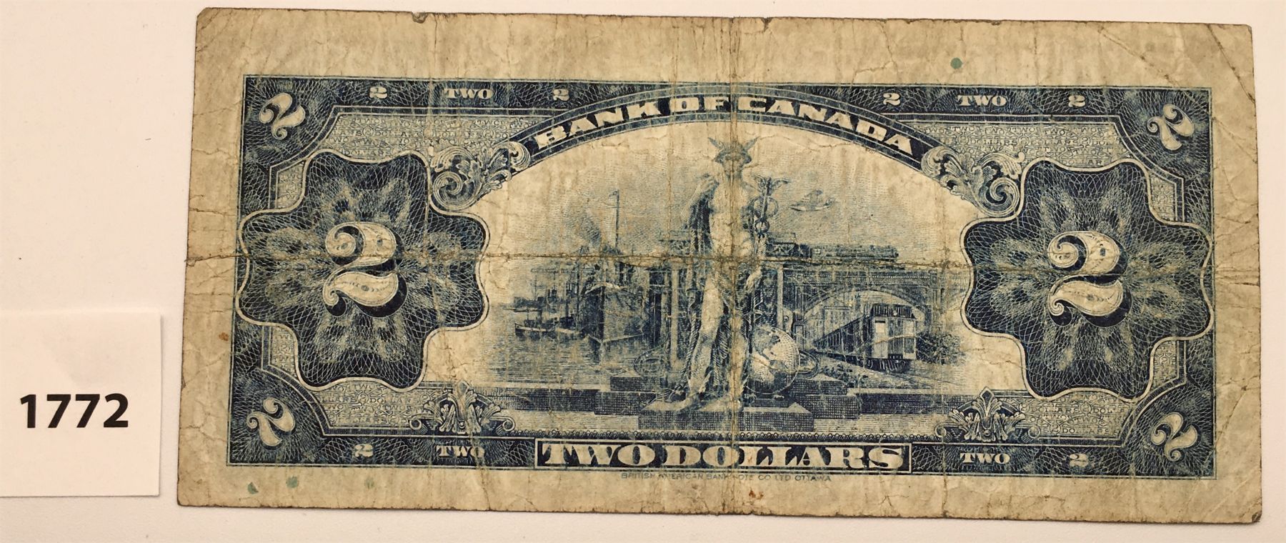1935 CANADIAN $2 BILL - Kidd Family Auctions