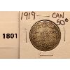 Image 1 : 1919 CANADIAN 50 CENT PC