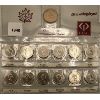 Image 2 : LOT OF 13 -125 YRS COMMEMORATIVE DOLLAR AND PROVINCE QUARTERS