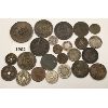 Image 1 : JOB LOT - QTY OF ANTIQUE SPANISH & BELGIUM COINS 