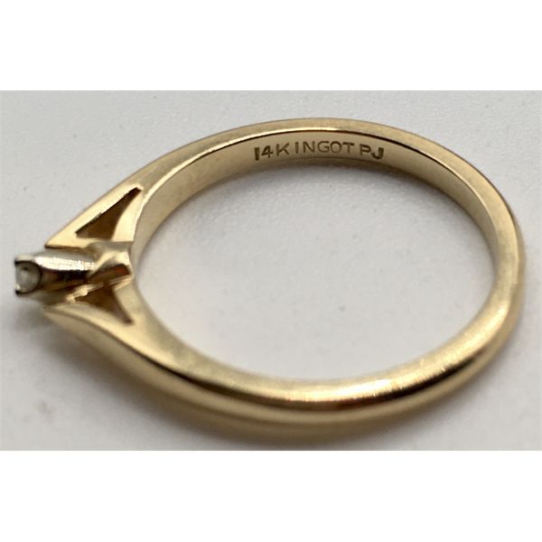 14K GOLD INGOT PJ RING - SZ 6 - Kidd Family Auctions