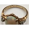 Image 2 : 10K OPAL GOLD RING - SZ 3.5