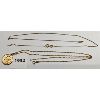 Image 1 : LOT OF 2 - 10K GOLD NECKLACES - ONE BROKEN